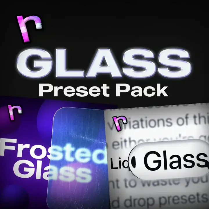 Glass Preset Pack