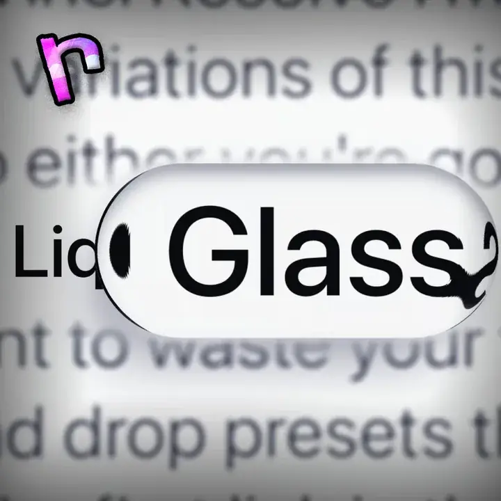 Liquid Glass Preset